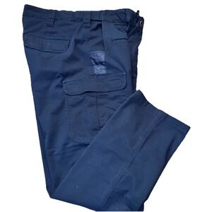 Propper Kinetic  Mens 34x29 Blue Tactical Cargo Pants Ripstop Military Utility‎